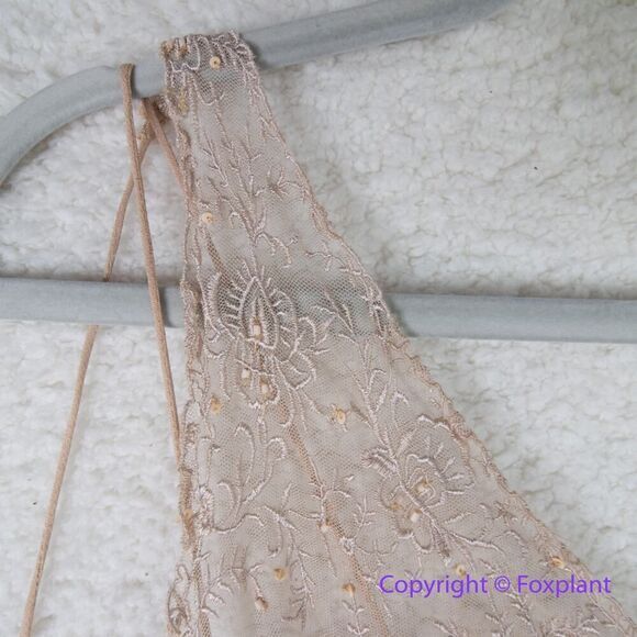 New! Free People Current Obsession Maxi Slip in Pink Sand Dune, size S - Picture 7 of 16